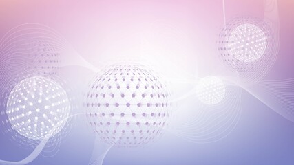 Global network connection. Global business. Social network communication. Internet technology. illustration