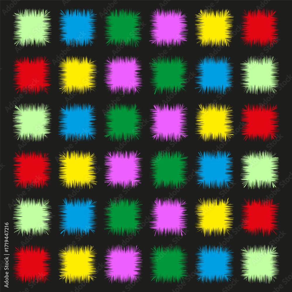 Poster abstract checker pattern. colorful grid background. bright textured squares vector. modern graphic d