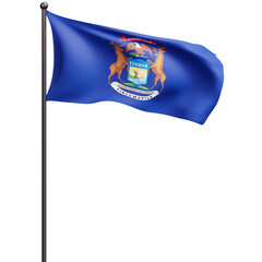 Michigan State Flag