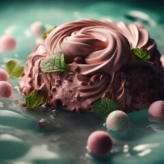 Whimsical Pink Dessert A Culinary Dream
