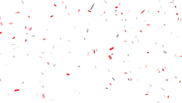 black friday red and grey confetti isolated on transparent background ,png big sale shopping social media design element	