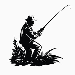 fishing vector illustration