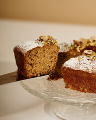 homemade cake, tasty dessert