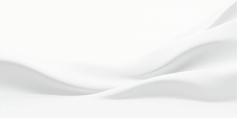 Obraz premium Blue abstract wave design with smooth flowing curves and soft textured backdrop