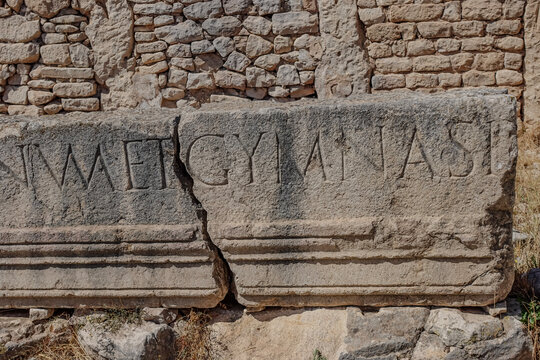 latin inscription of gymnasium