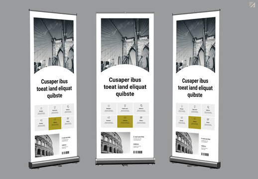 Rollup Banner Layout
