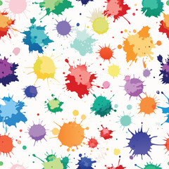 Vibrant hand painted watercolor splash texture with organic brush strokes and gradients