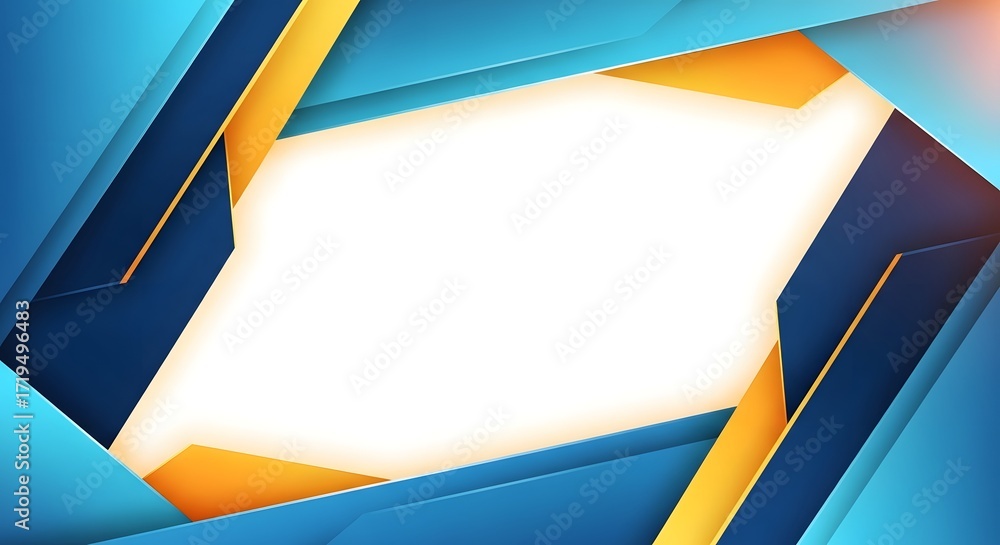 Aufkleber abstract background with geometric shapes for tech presentations modern design for digital marketing