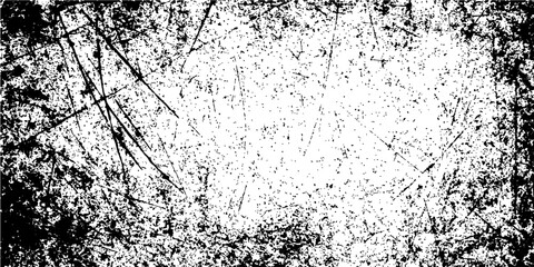 Vintage gray grunge wall texture background with a distressed, dirty, and textured black paint splatter effect