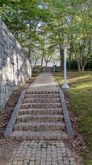 stone path in the park