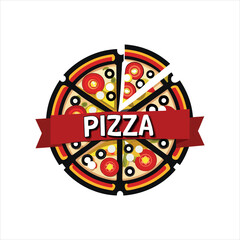 Pizza Logo Design – Delicious Food Branding Vector