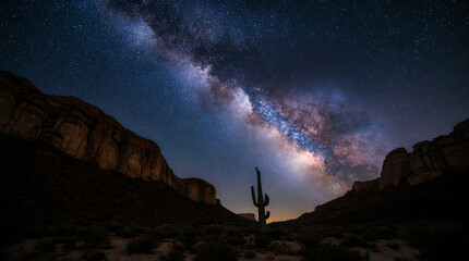 Desert Sky at Night