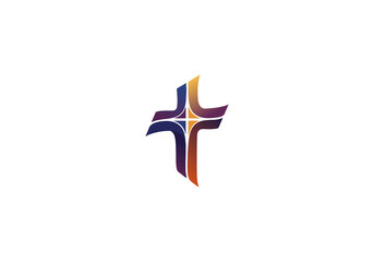Christianity Symbol, Jesus Christ, Cross logo high quality  design