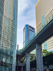 Obraz premium 都心建築探訪 昼下がりの汐留あたり