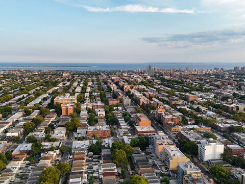 perspective of a sprawling urban landscape,characterized by numerous structures 
