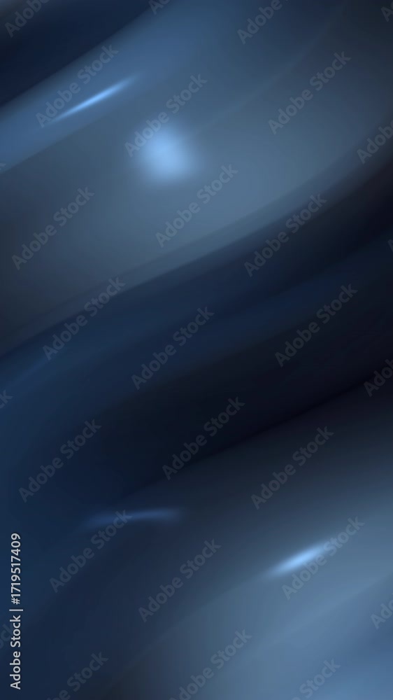 Aufkleber deep blue gradient background animation features smooth, flowing waves. the seamless loop is perfect