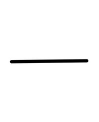 black straight line