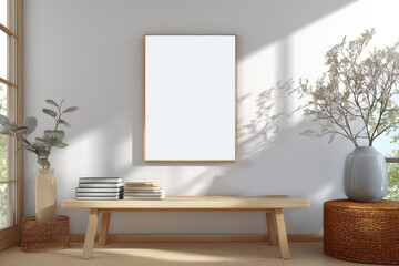 Poster Frame Blank Mockup
