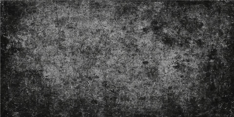 Dark gray grunge wall with a rough, aged concrete texture and a vintage black and white pattern for a grungy backdrop