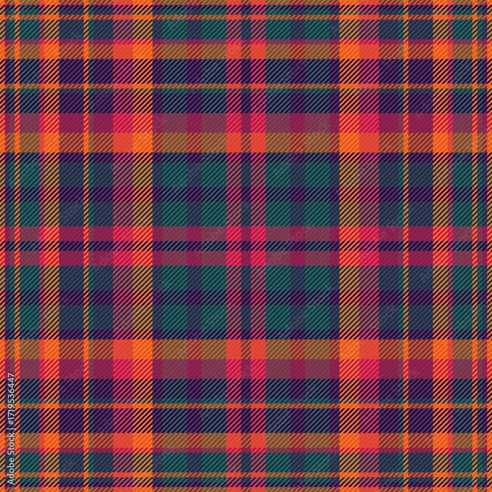 Poster classic plaid pattern. seamless tartan fabric design with intersecting lines. versatile for backgrou