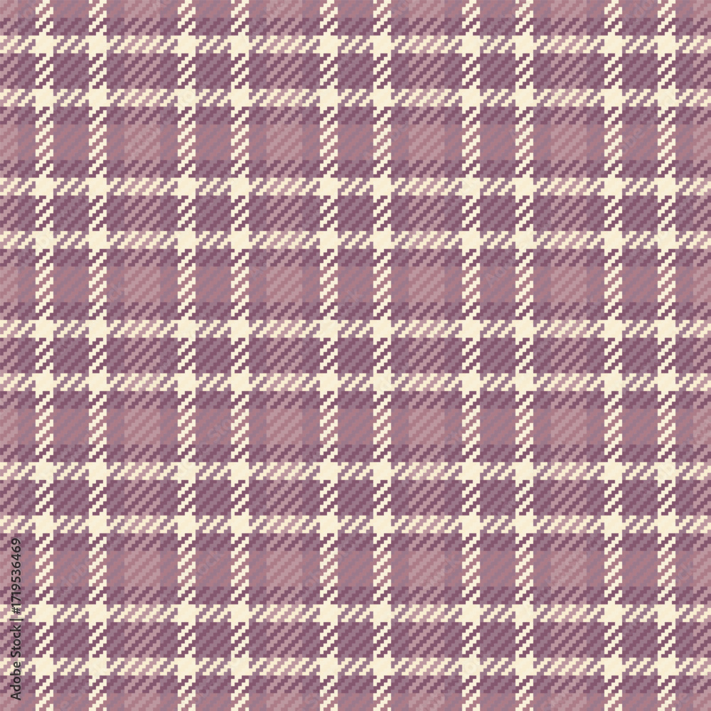 Poster elegant tartan pattern in muted tones. a seamless, textured design perfect for backgrounds, apparel,