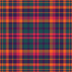 Classic plaid pattern. Seamless tartan fabric design with intersecting lines. Versatile for backgrounds, textiles, or fashion concepts.