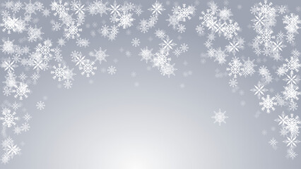 snow falling snowflake christmas background