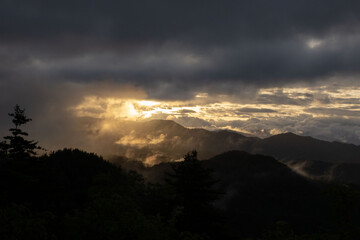 山から見る景色