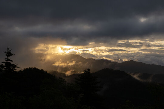 山から見る景色