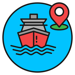 Ship Tracker Icon