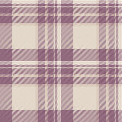 Heritage pattern textile seamless, down background tartan vector. Mockup fabric check plaid texture in light and pink colors.