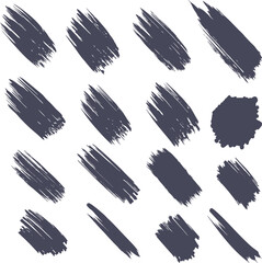 Colorful abstract brushes create a seamless pattern for a vibrant design