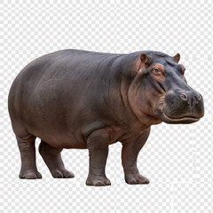 hippopotamus in water