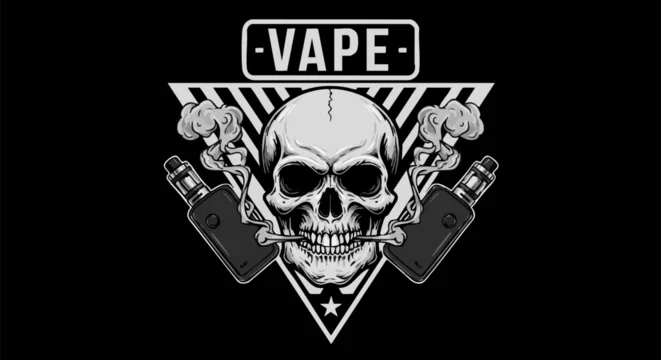elfbar elfa master akku Amazon.com: iPhone 14 Plus Vaping Skull Illustration main image 0