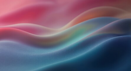 Obraz premium Abstract Colorful Wavy Texture Background, Smooth Gradient Pattern, Digital Art, Design Element for Website, Banner, Wallpaper, Presentation