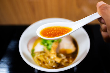ラーメンのスープ