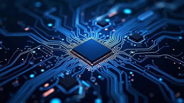 Ai circuit board Big data cloud computing internet of things IOT AI network technology 5g data