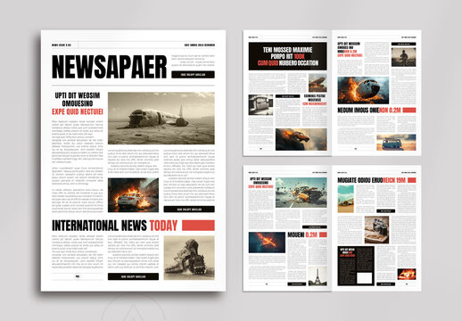 Classic Professional Newspaper Template