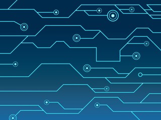 サイバー空間のイメージ