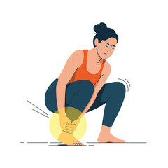 Sprained Ankle Pain During Exercise
