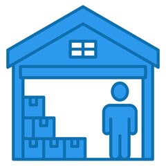 Stock Keeper Icon