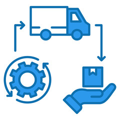 Supply Chain Icon