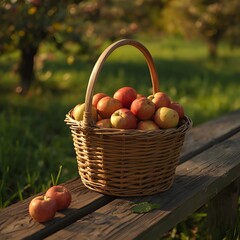 Basket of Love & Apples