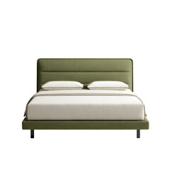 Obraz premium bed with pillows