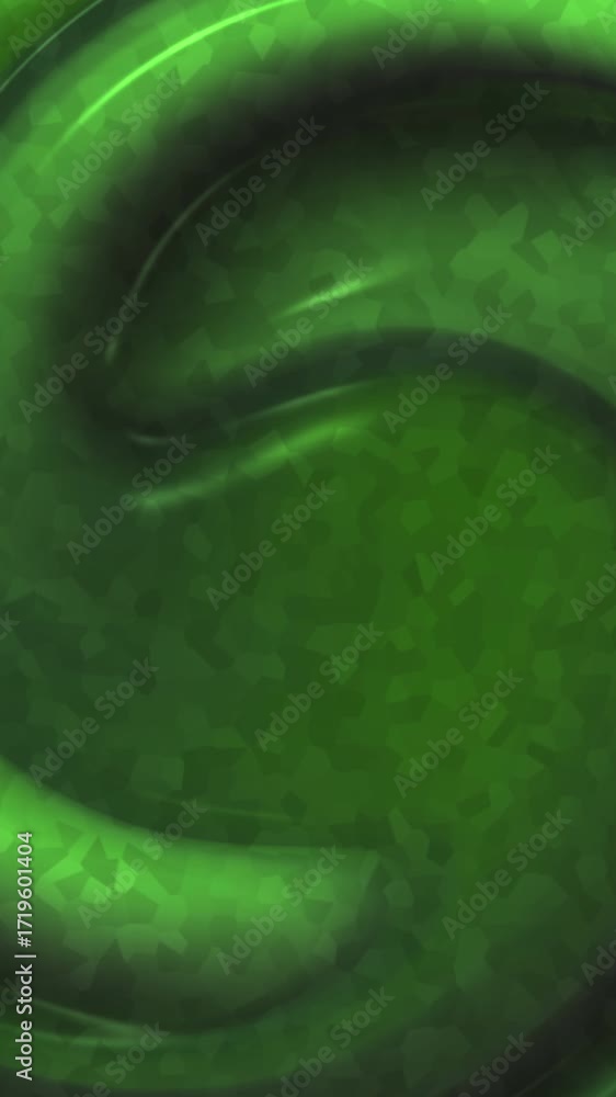 Aufkleber emerald green gradient background animation features a dynamic swirling motion. the smooth, seamless