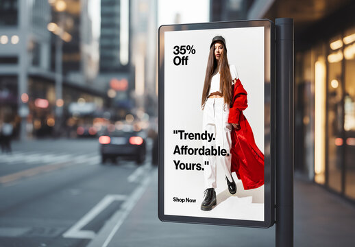Photorealistic Product Shot Advertisement Mockup