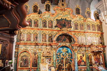  Serbian Orthodox Church Interior and Exterior in Komarom, Komarno, Slovakia