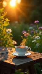 Fototapeta premium cup of coffee