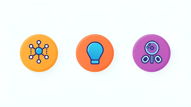 Opportunity Glyph Icon Set. Incleded Icons Networking, Performance, Vision, Exploration, Forward, Creativity, Smart, Opportunity. Vector Icons Collection