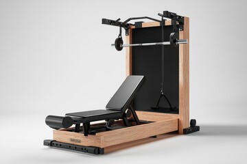 Modern home gym equipment designed for strength training and versatility in workouts